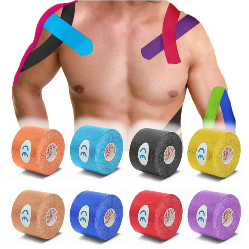 Kinesiology Tape Sports - 7.5cm fita de cinesiologia atlética elastoplast