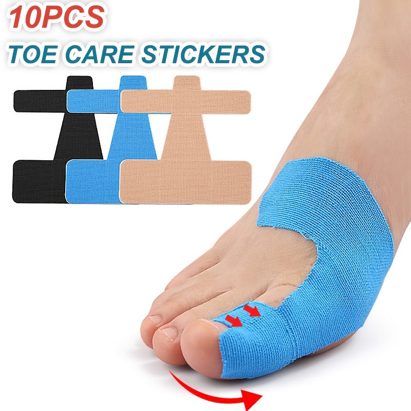 Kinesiology Tape Sports - 10 Unidades de Corretor de Joanete