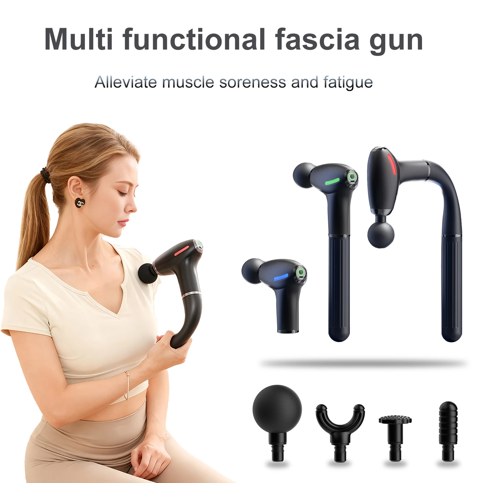 Health Wellness Massage - Pistola de fáscia funcional mulit com