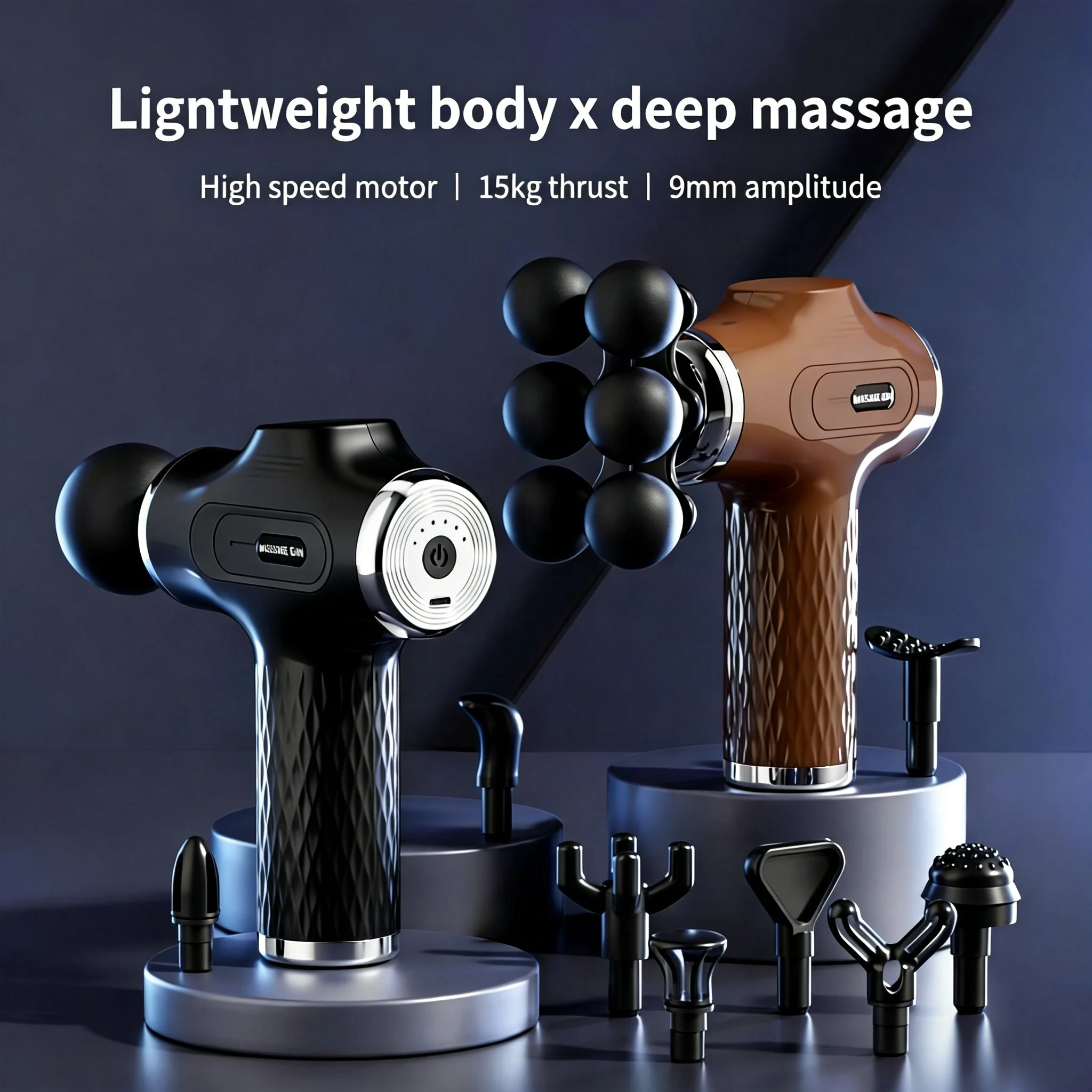 Pistola de massagem muscular c - Health Wellness Massage avaliação e preço