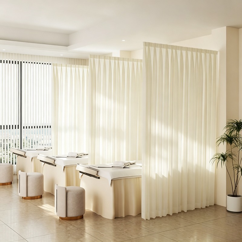 Cortina Divisória Curva em For - Health Wellness Office avaliação e preço