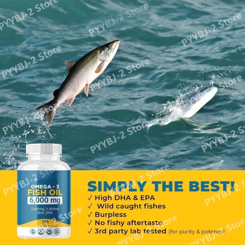 Cápsulas de Óleo de Peixe com  - Wellness Health Nutrition avaliação e preço