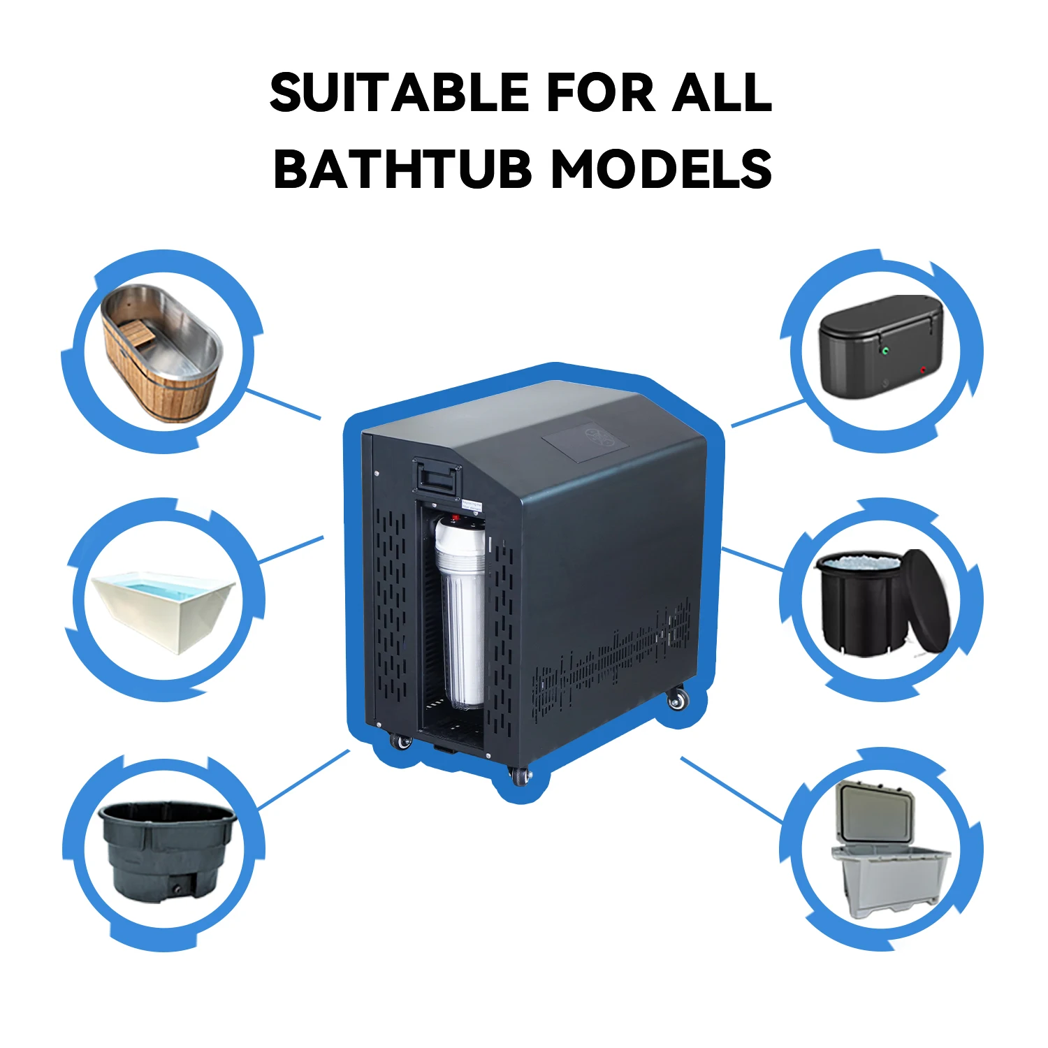 Refrigerador de banho de gelo  - Health Wellness And Spa avaliação e preço