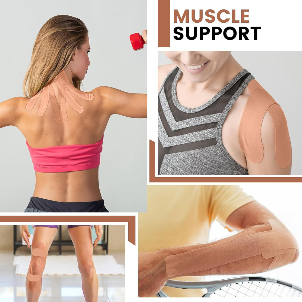 Fita de cinesiologia de 5 rolo - Kinesiology Tape Sports avaliação e preço