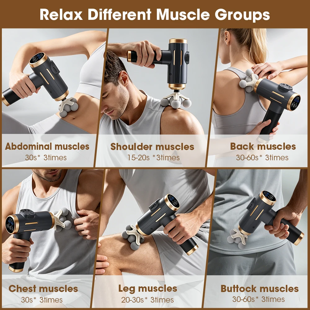 Pistola de Massagem Elétrica 2 - Health Wellness Massage avaliação e preço