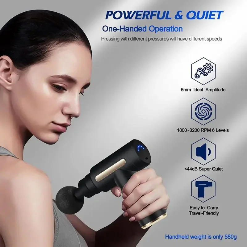 2024 portátil fáscia arma corp - Health Wellness Massage avaliação e preço