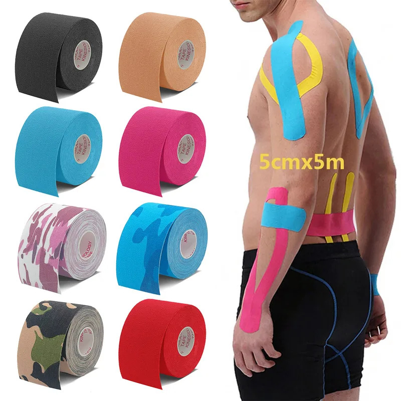 1/6 pçs esportes à prova dwate - Kinesiology Tape Sports avaliação e preço