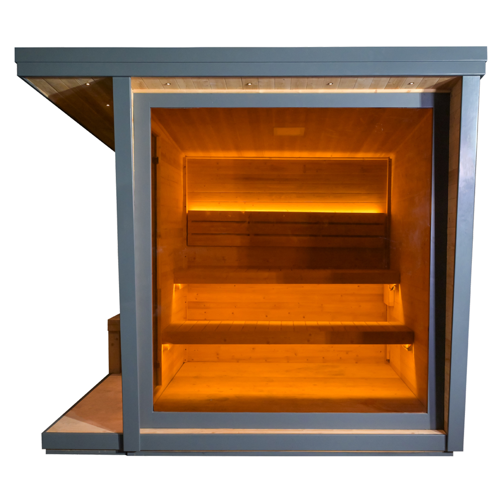 Sauna Moderna ao Ar Livre Pers - Health Wellness And Spa avaliação e preço